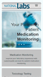 Mobile Screenshot of nationallabs.com