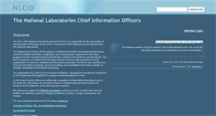 Desktop Screenshot of nlcio.nationallabs.org
